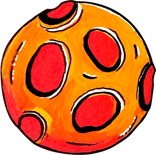 Dessin planete 4 - Infrarouge Productions aka Magali Coard