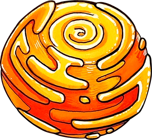Dessin planete 2 - Infrarouge Productions aka Magali Coard